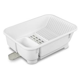 Sink Set, Space-efficient, Self-Draining with Retractable Spout, White